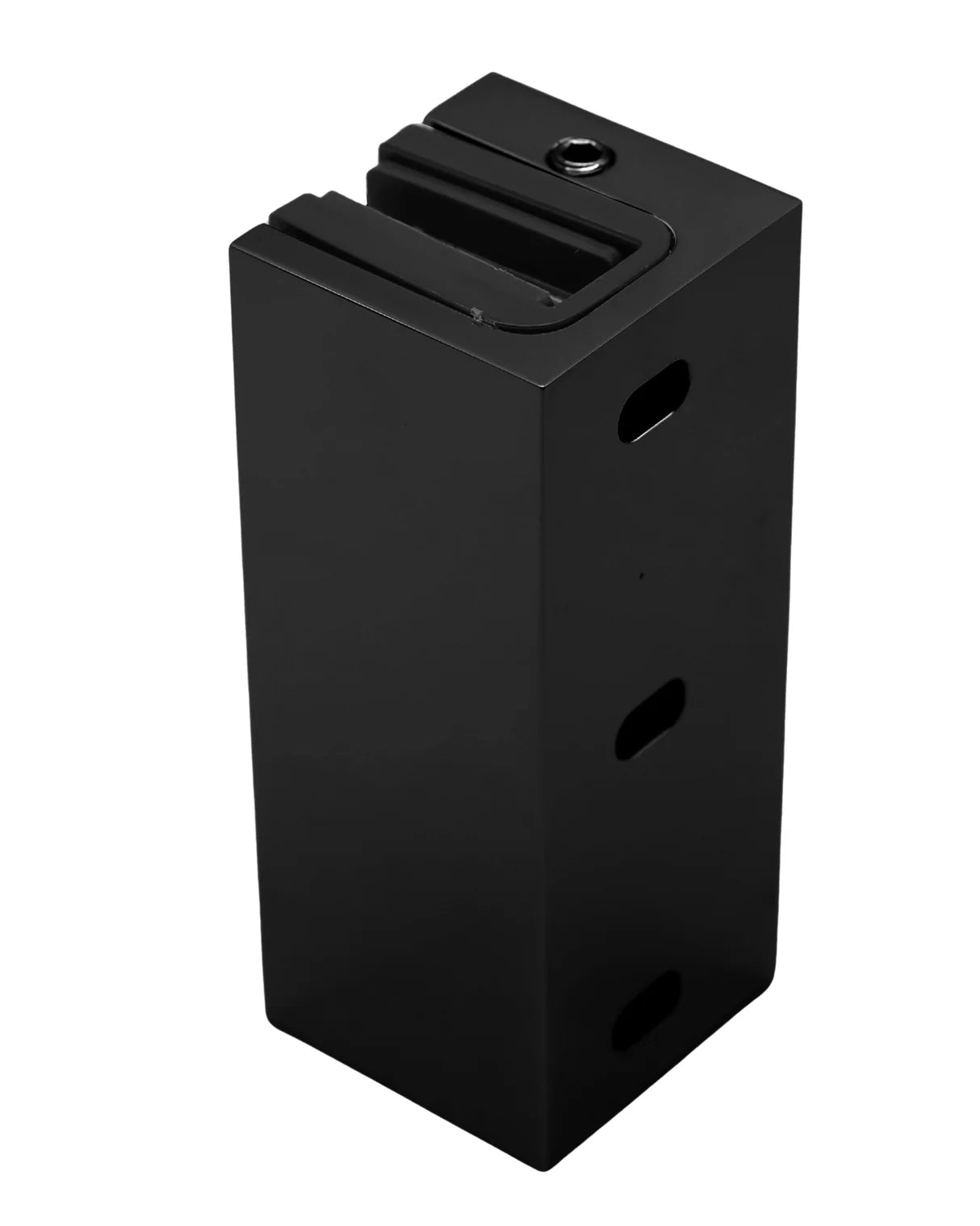 Heavy Duty Glass to Wall Clamp - Plug in type, Non Glass Cut