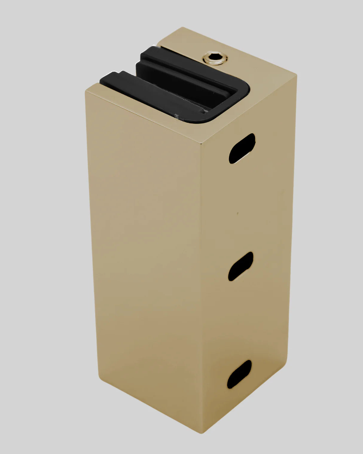 Heavy Duty Glass to Wall Clamp - Plug in type, Non Glass Cut