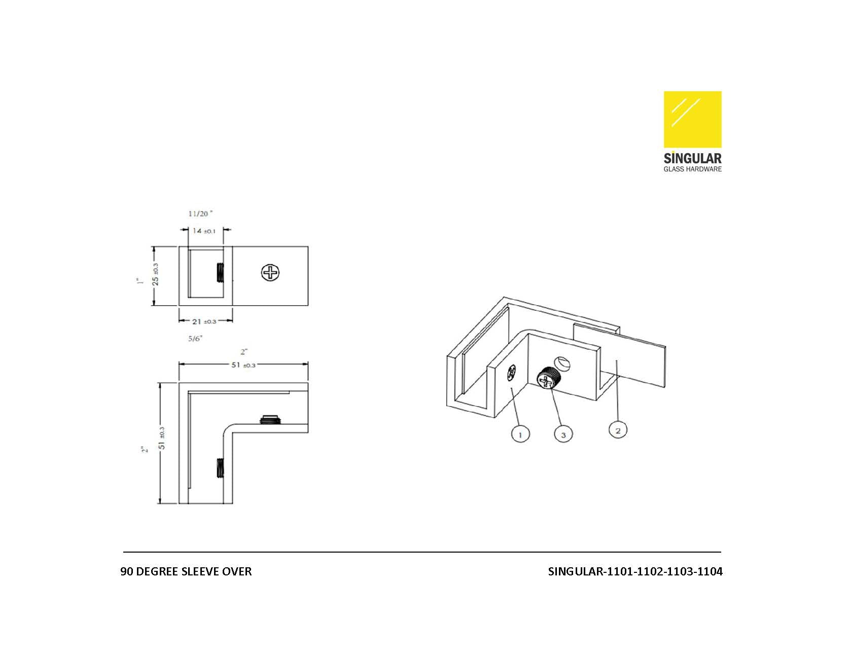 90 Degree Sleeve Over