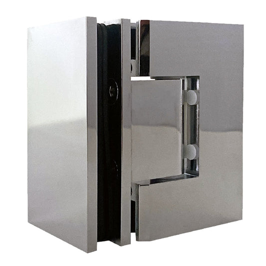 Heavy Duty Glass to Glass 90 Degree Hinge