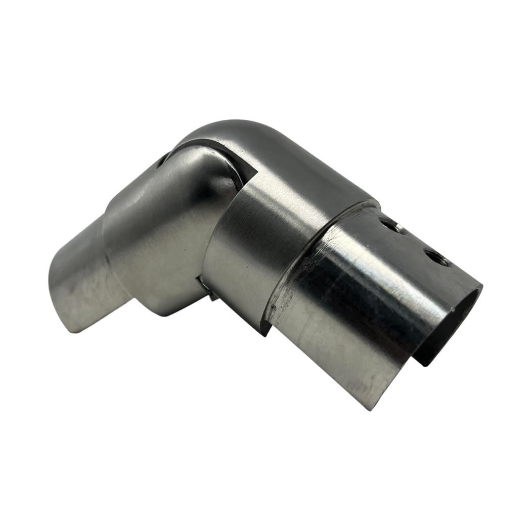 Articulated Angle Connector for Slotted Tube 66.5 Deg. Up and Down. For tube  1- 11/16'