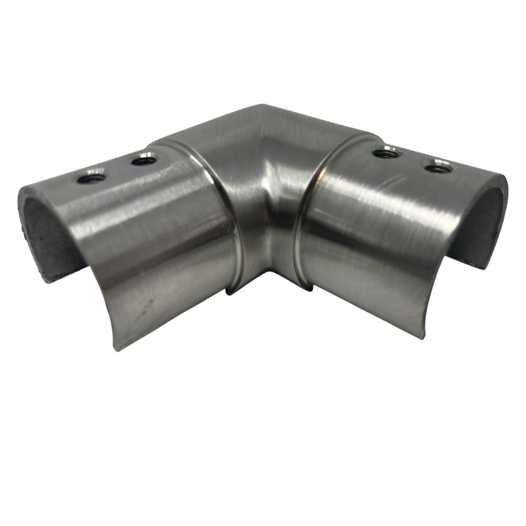 90 Deg. Connector For Slotted Tube