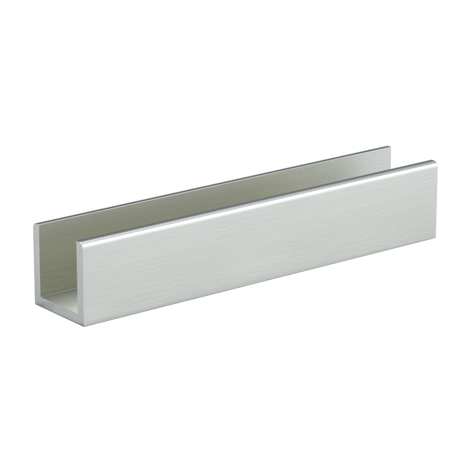 Aluminum U-Channel 1" X 1" - 220” Length