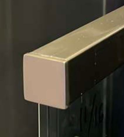 Cap Rail Aluminium 20 ft -  1.102" X 1.181"