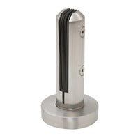 Round Floor Mount Spigot 160mm for 3/8”-1/2” Glass