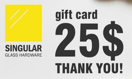 Gift Card 25$ Thank you